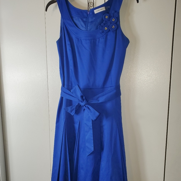 Calvin Klein Dresses & Skirts - Calvin Klein Blue Dress